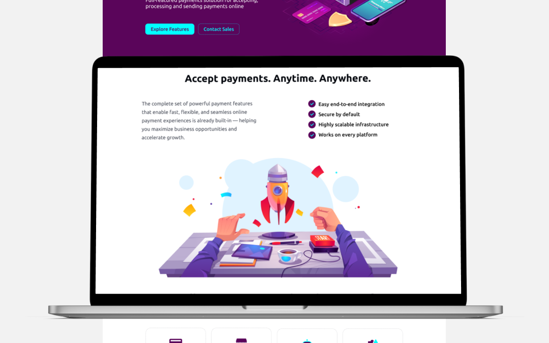 Defi Digital landing page